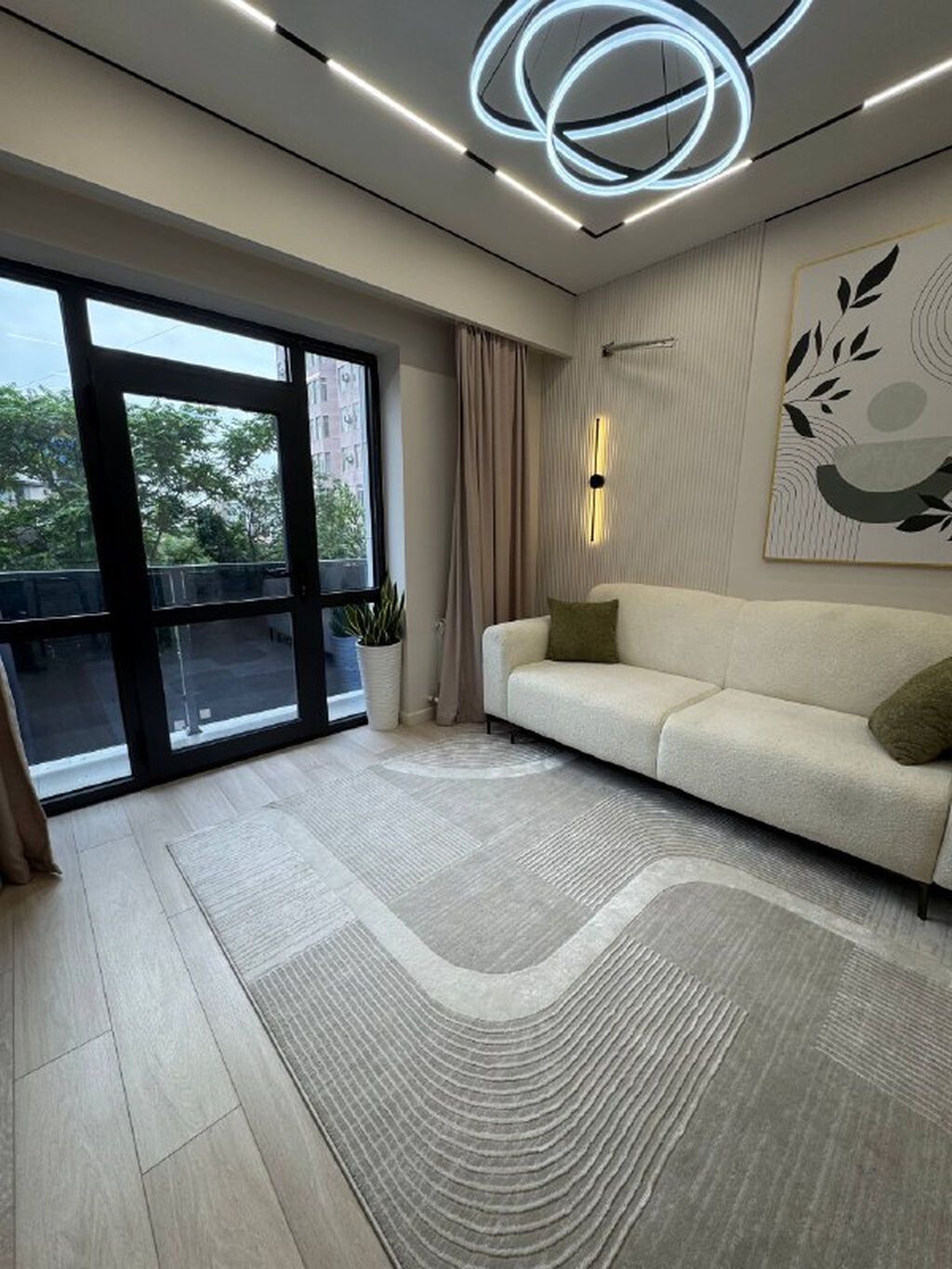 2 комнаты, 49 м², Юг-2 мкр Элитка, 3 этаж, Дизайнерский ремонт: фото 7
