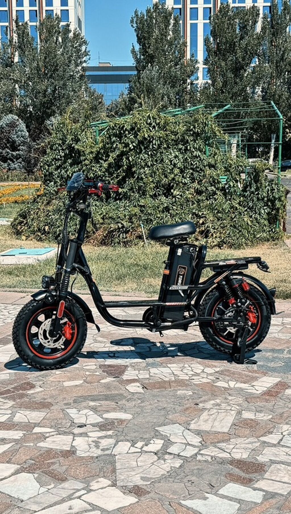 Электровелосипед-скутер Toruger Sport - Компактная рама с низкой: фото 3