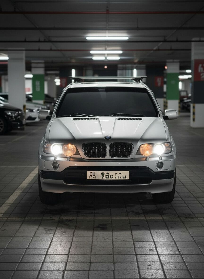 BMW X5: 2002 г., 4.4 л, Автомат, Бензин, Кроссовер: фото 1