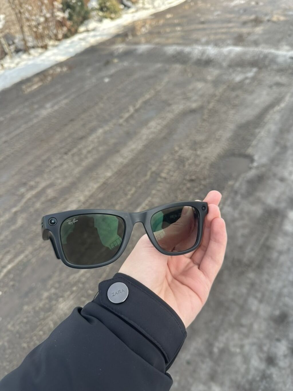 Продаю Ray-Ban Meta Самая дорогая версия, линзы хамелеон (темнеют на: фото 4