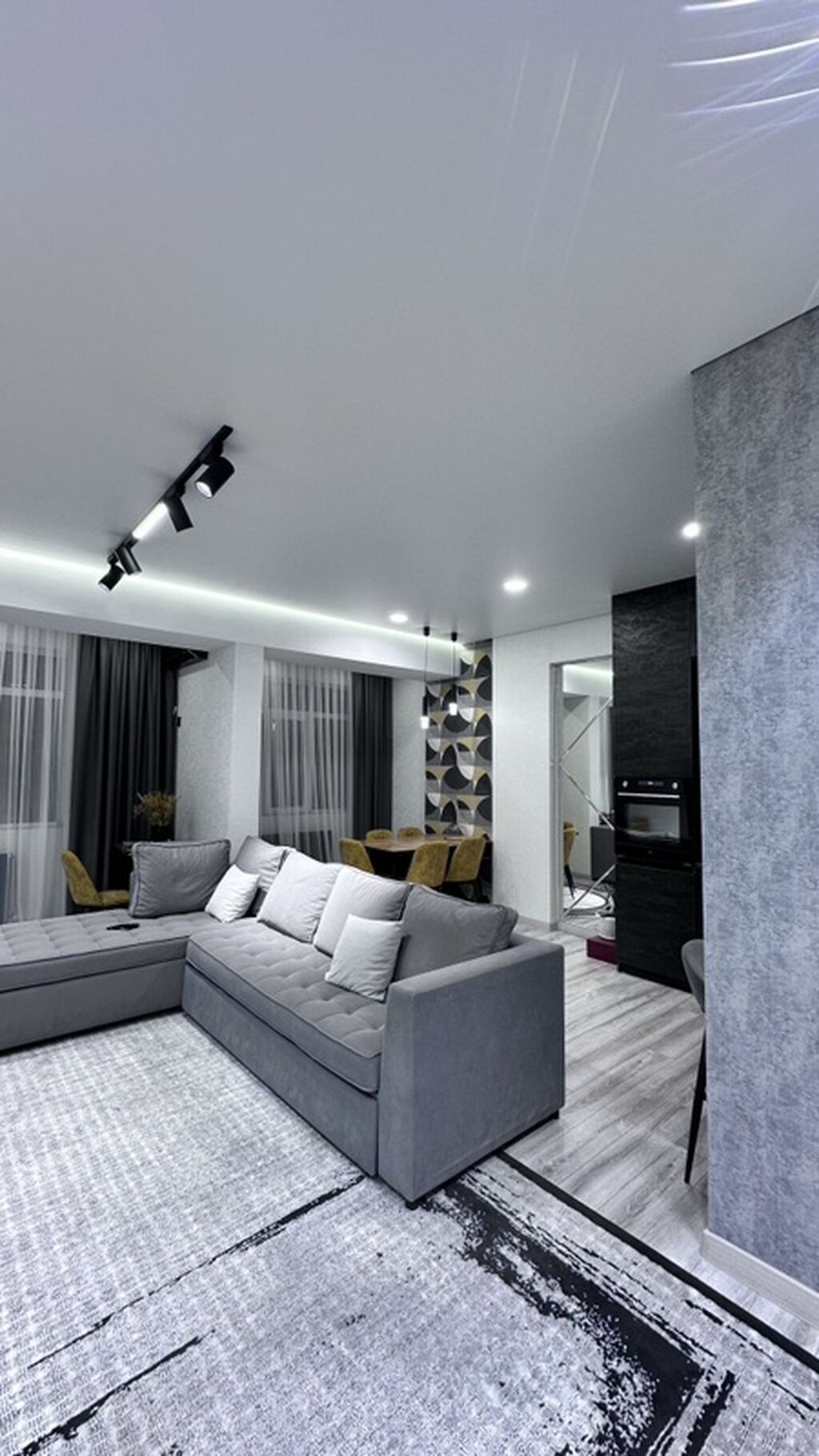 4 комнаты, 128 м², Ала-Арча ТРЦ Элитка, 7 этаж, Дизайнерский ремонт: фото 5