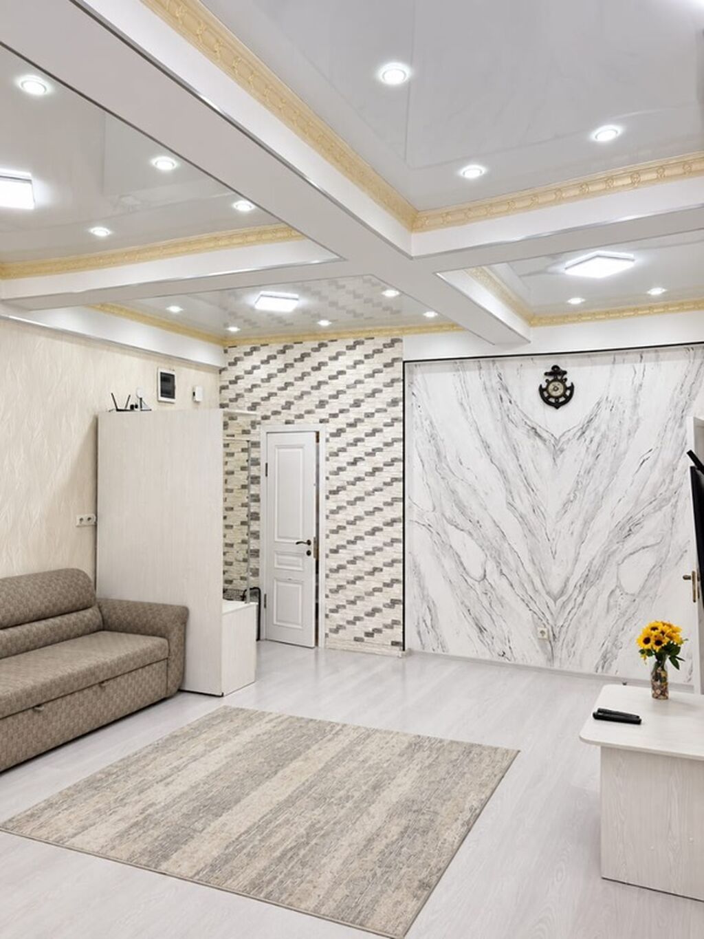 Сдаю 2-кв Токтогула / Исанова, С ремонтом, техникой, 8/10, 50 Квм: фото 2