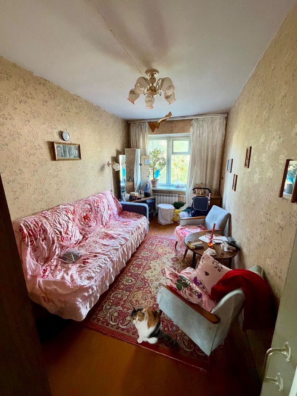 3 комнаты, 55 м², ул. Ахунбаева / Малдыбаева Хрущевка, 3 этаж, Косметический ремонт: фото 3