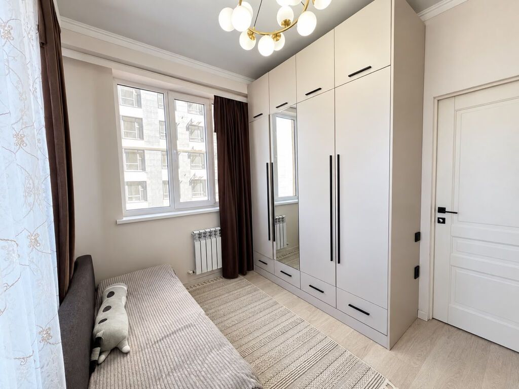 2 комнаты, 48 м², Кара-Жыгач ж/м Элитка, 4 этаж, Евроремонт: фото 6