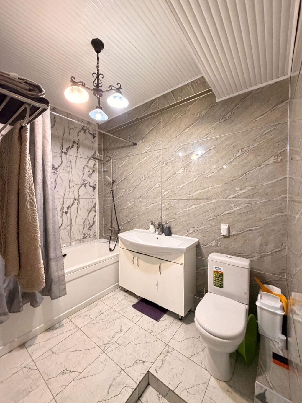3 комнаты, 80 м², Золотой квадрат Элитка, 12 этаж, Евроремонт: фото 7