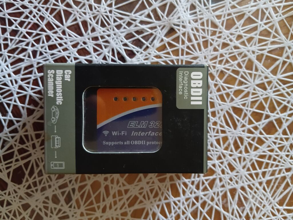 ELM327 Wi‑Fi OBDII diaqnostika adapteri - Avtomobilin OBDII portuna