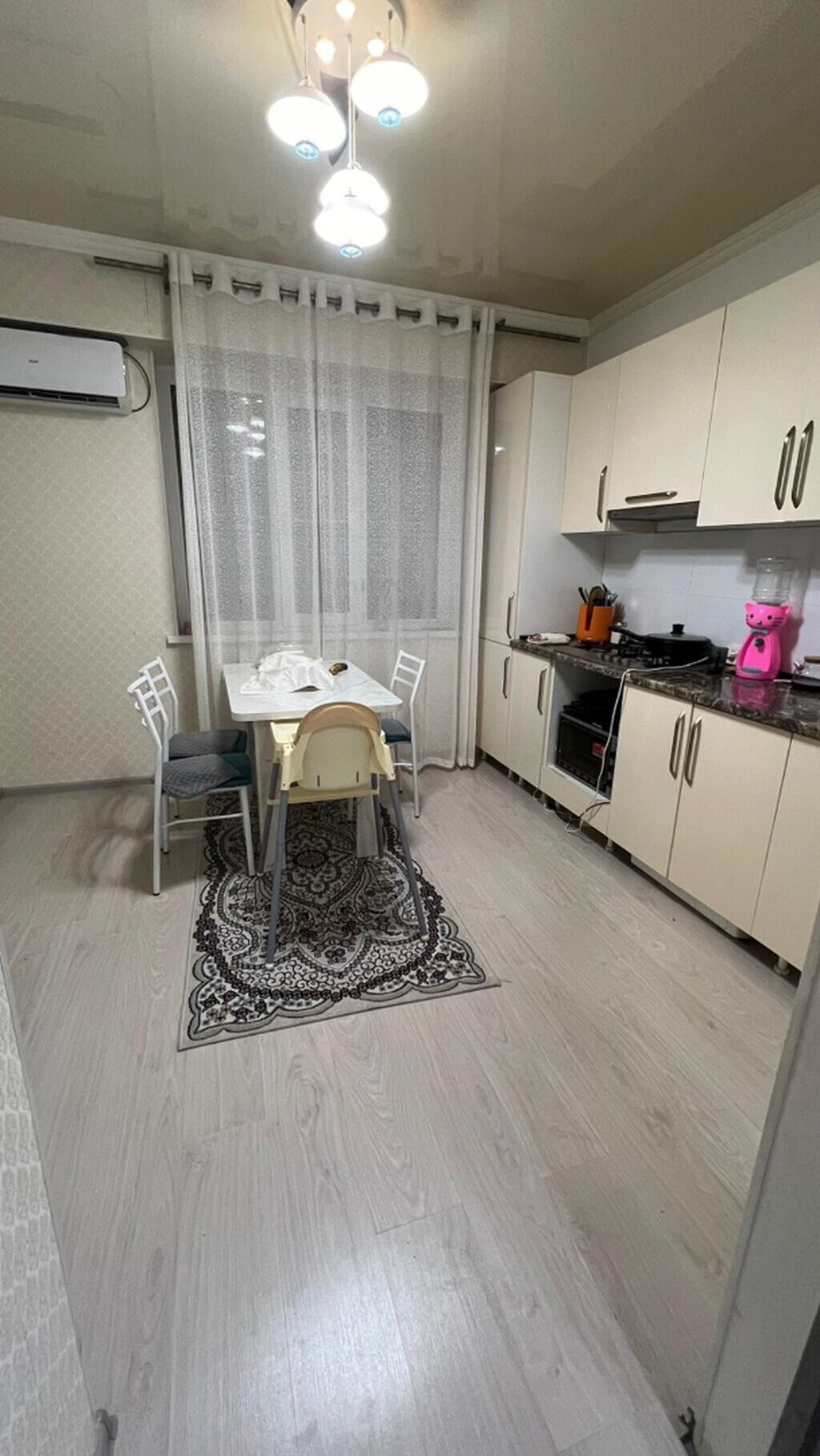 1 комната, 51 м², Кок-Жар ж/м Элитка, 9 этаж, Свежий ремонт: фото 2