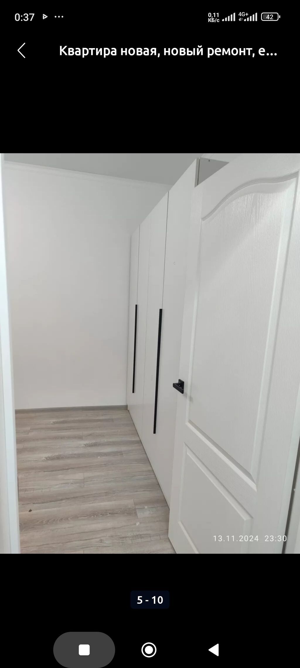 1 комната, 35 м², Кара-Жыгач ж/м Индивидуалка, 2 этаж, Евроремонт: фото 3