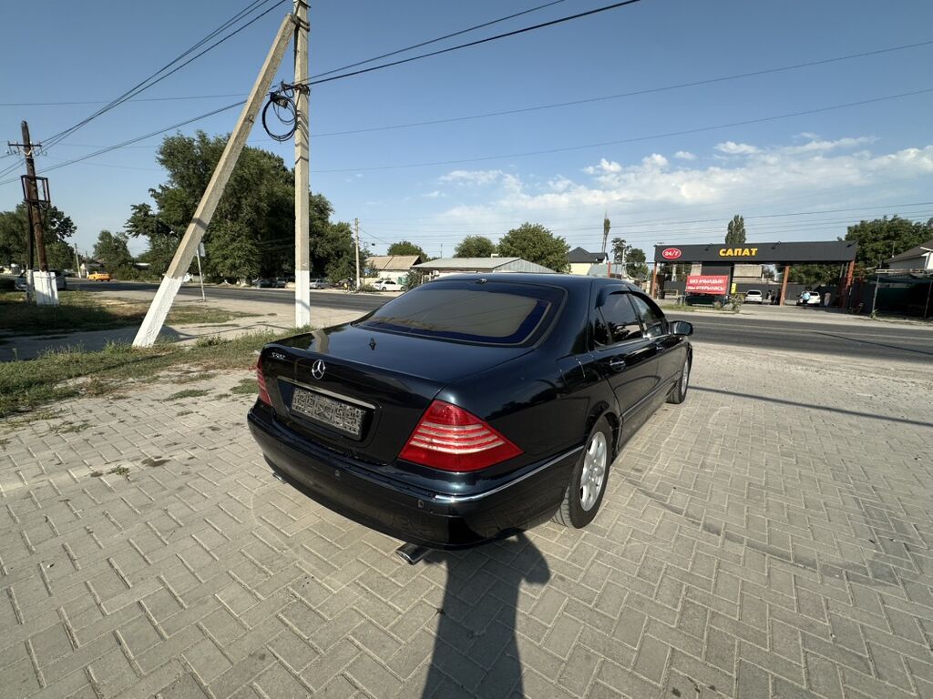 Mercedes-Benz S-Class: 1999 г., 5 л, Автомат, Бензин, Седан: фото 3