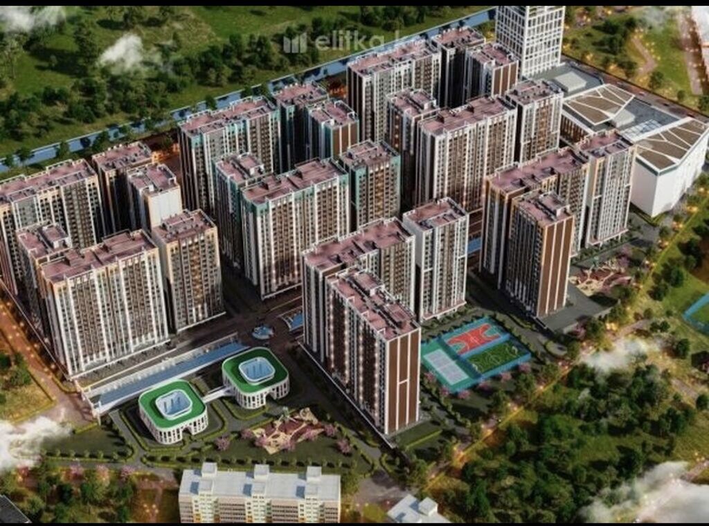 Продаётся квартира 78 м², 2 комнаты в Дастан Сити: фото 1