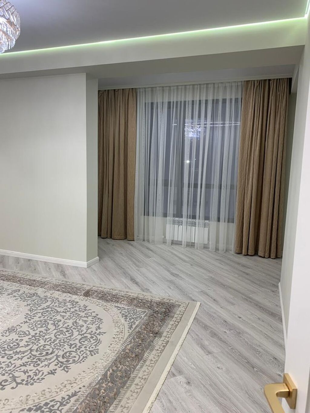 2 комнаты, 77 м², Асанбай мкр Элитка, 2 этаж, Дизайнерский ремонт: фото 3