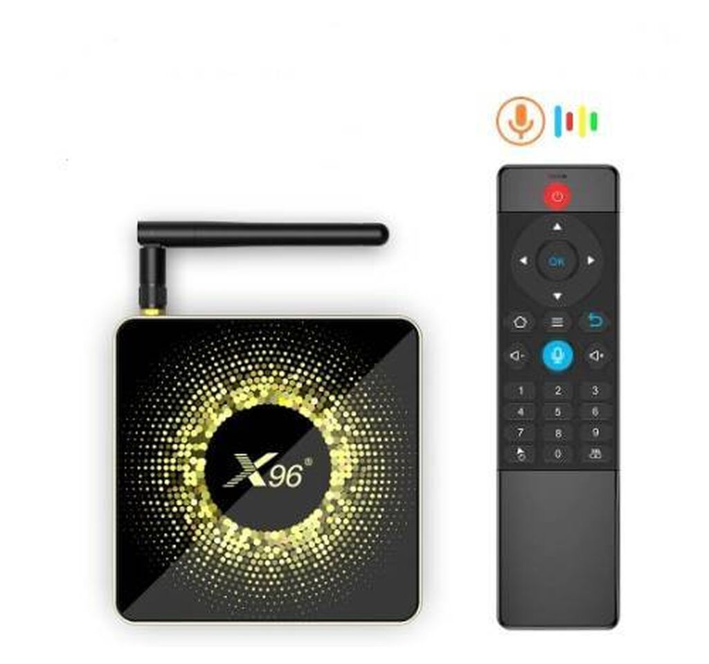 Aksesoari za TV i video: Android box X96-X10 Amlogic S928X- 8/64GB,WIFI6, 1GB LAN, 8K Nov na
