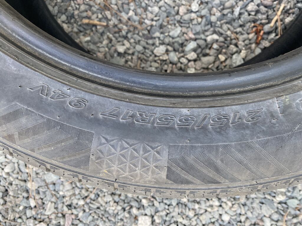 Шина Nexen 215/55 R17 летняя, б/у: фото 3