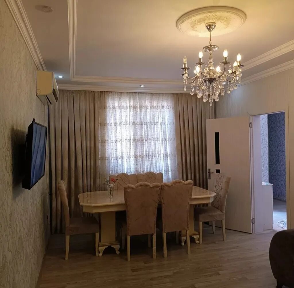 3 otaqlı, 75 kv. m, Kredit yoxdur, Yeni təmirli