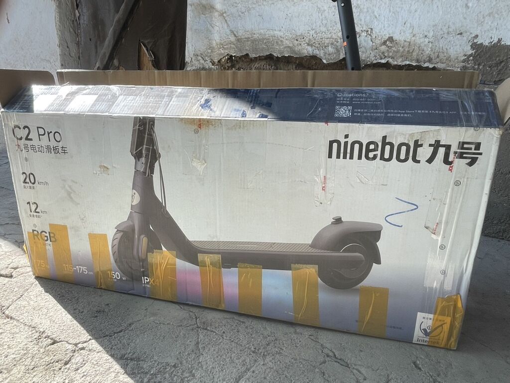 Электросамокат, Ninebot, Без рассрочки, Б/у, Платная доставка: фото 2
