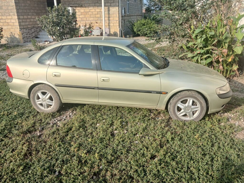 Opel Vectra B sedan - Korpus: 4 qapılı sedan, açıq yaşıl rəng - Ban