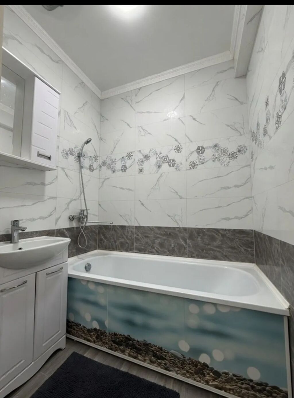 1 комната, 40 м², Кок-Жар мкр Элитка, 5 этаж, Дизайнерский ремонт: фото 5