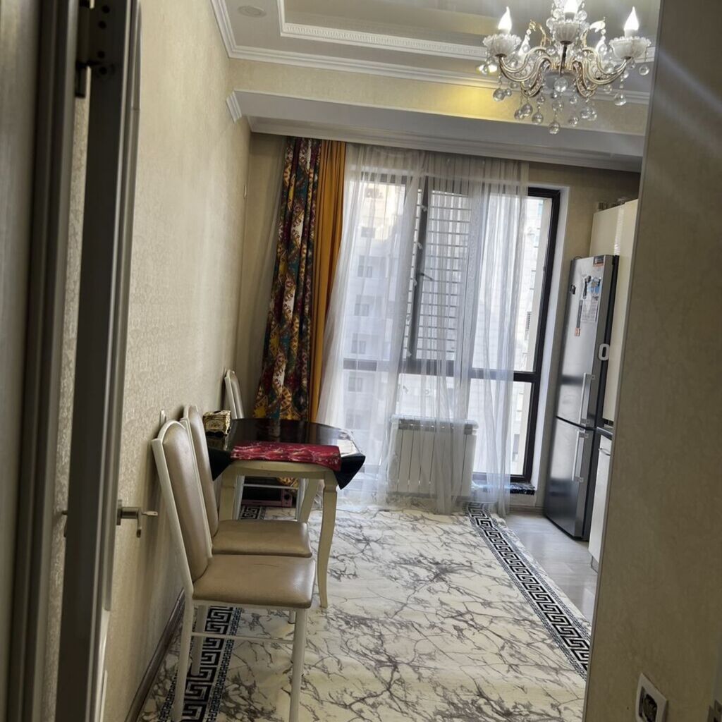 2 комнаты, 56 м², 5 мкр 7 этаж, Евроремонт: фото 4