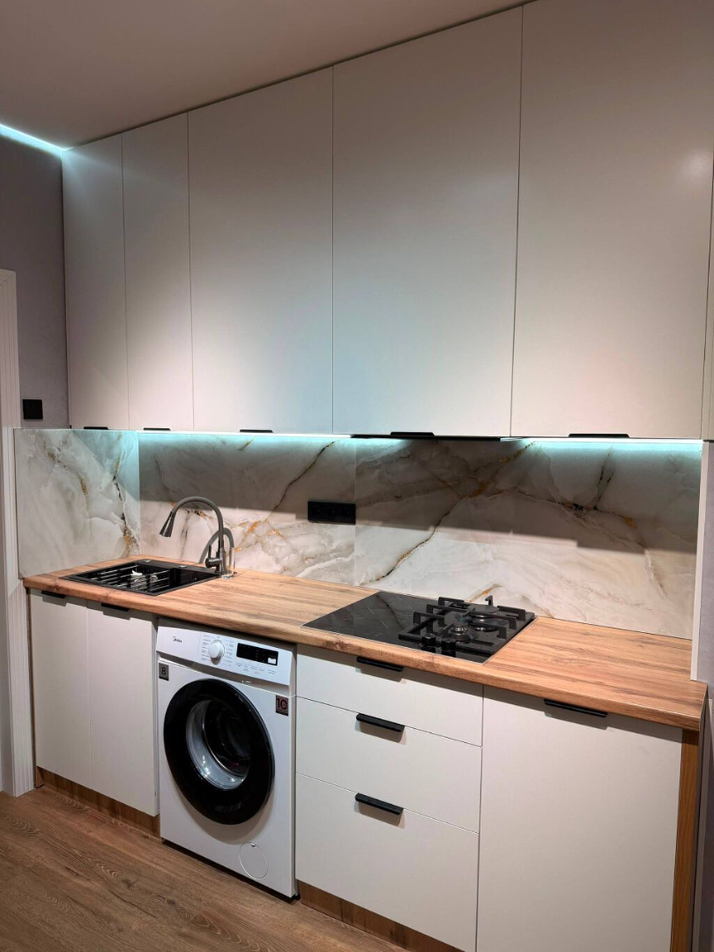 2 комнаты, 61 м², Кок-Жар ж/м Элитка, 9 этаж, Дизайнерский ремонт: фото 6