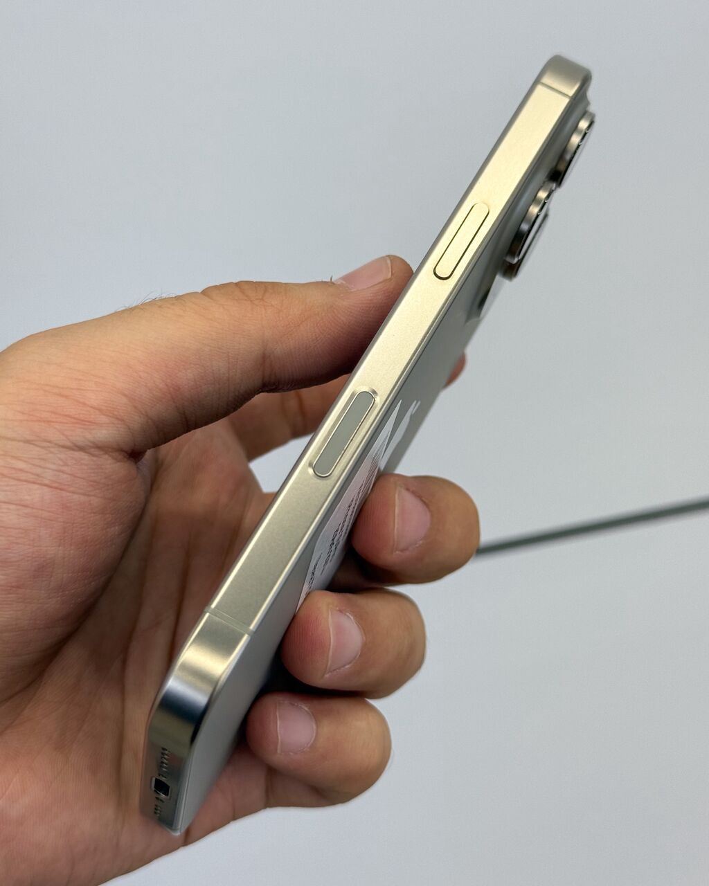 IPhone 16 Pro, Б/у, 256 ГБ, Natural Titanium, Защитное стекло, Чехол, Коробка, В рассрочку, 92 %: фото 7