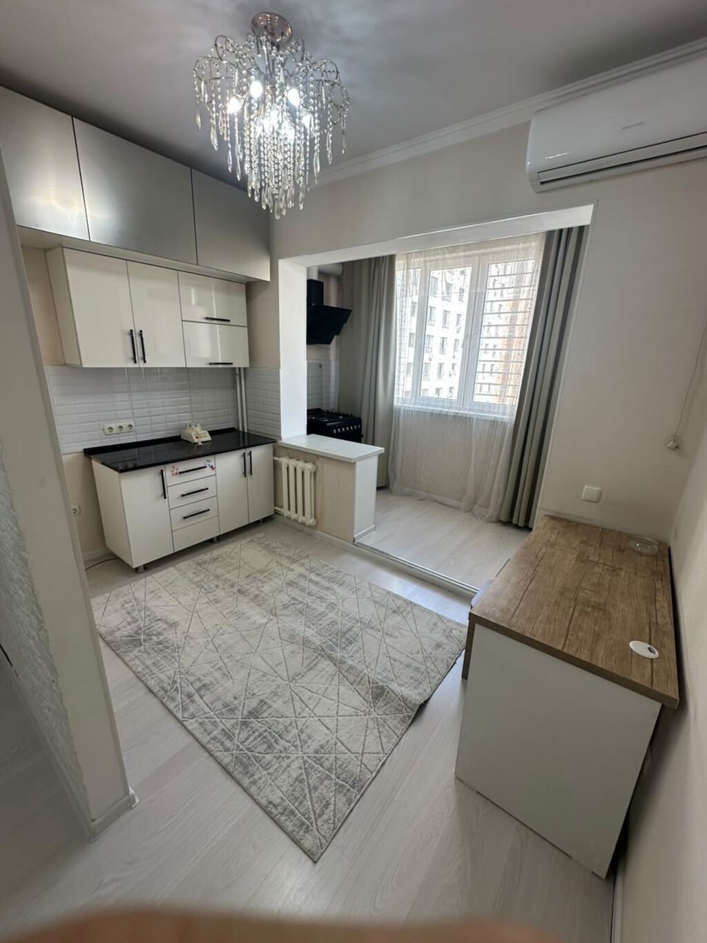 2 комнаты, 46 м², Верхний Джал 106 серия улучшенная, 8 этаж, Евроремонт: фото 2