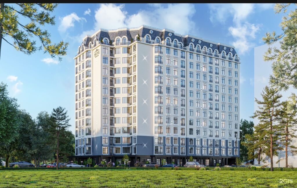 2 комнаты, 56 м², Джал-15 Элитка, 12 этаж, ПСО (под самоотделку): фото 2