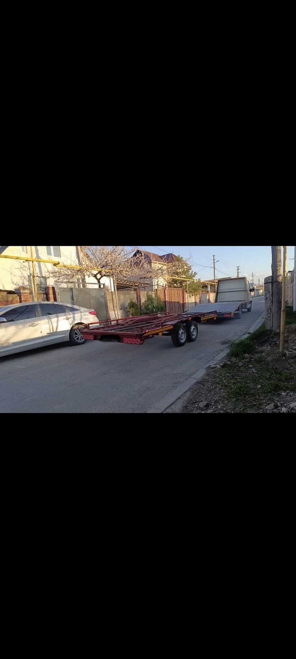 Прицеп, Сar carrier trailer, Б/у: фото 2