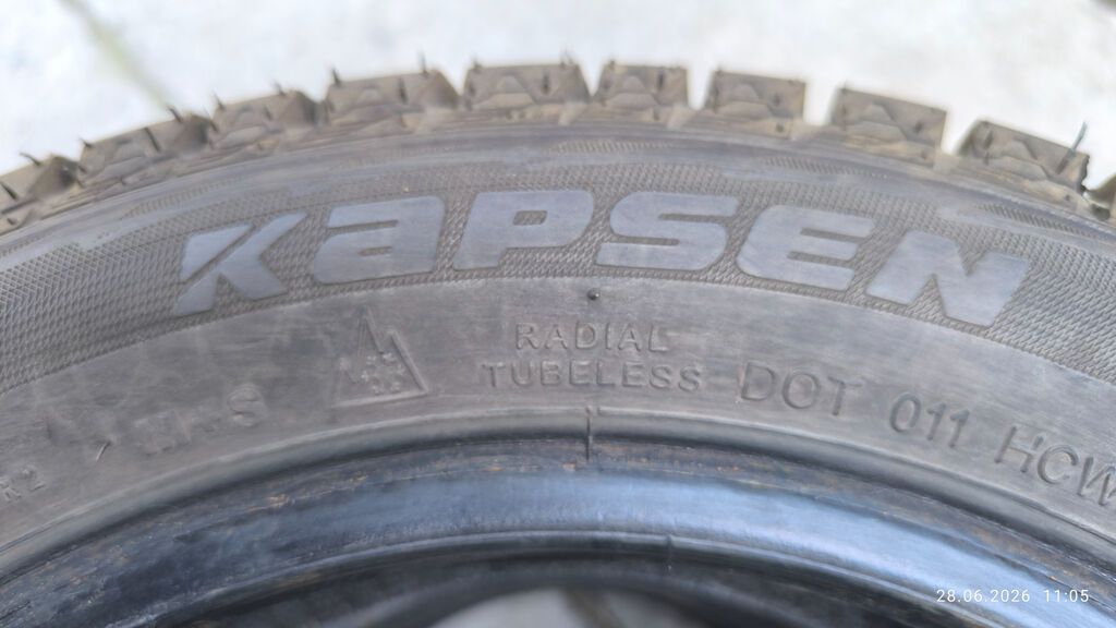 Зимние шины Kapsen 155/65 R13 — комплект 4 шт. Основные параметры: - — фото 2