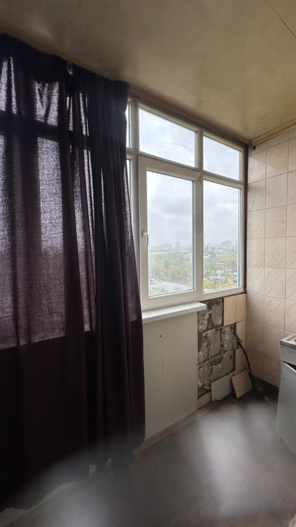 2 комнаты, 60 м², 9 мкр 106 серия улучшенная, 9 этаж, Требуется ремонт: фото 4