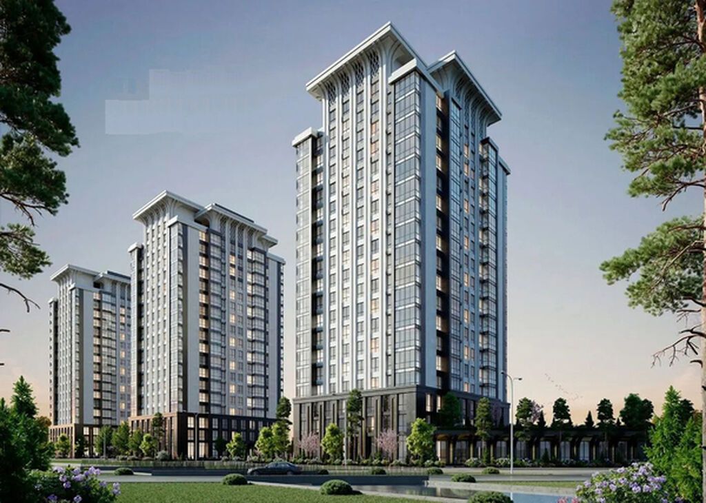 3 комнаты, 130 м², Асанбай мкр Элитка, 2 этаж, ПСО (под самоотделку): фото 3