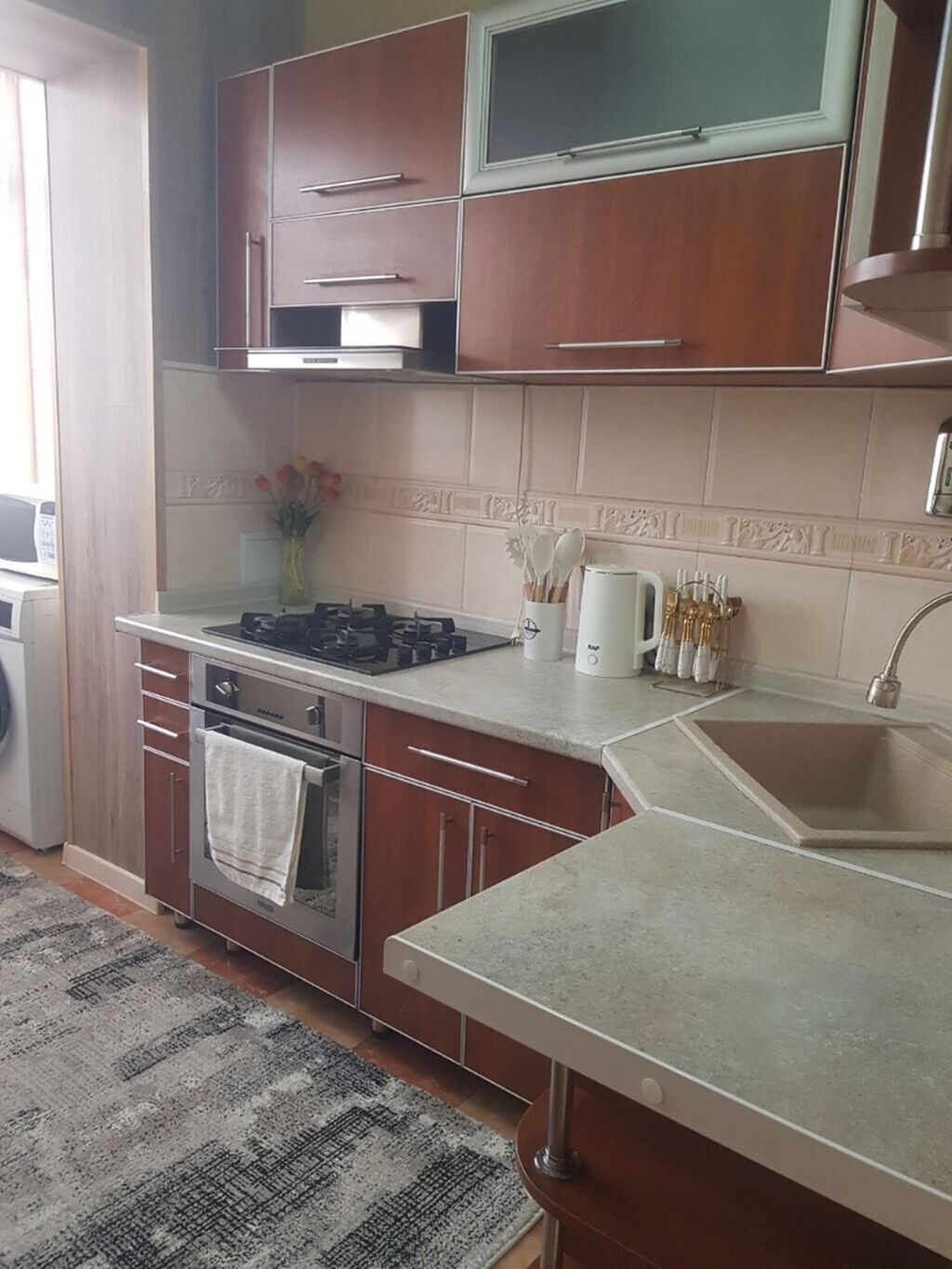 Добро пожаловать в нашу уютную 3-комнатную квартиру в районе Ташрабат, фото 12