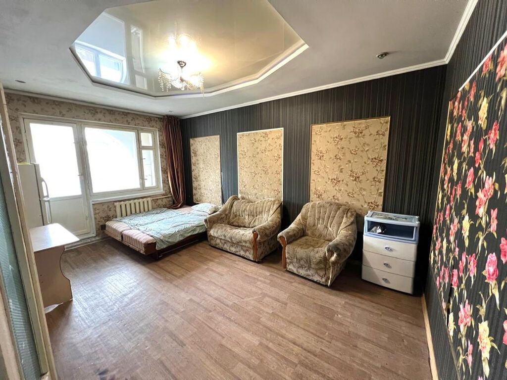 1 комната, 39 м², Центральная мечеть 105 серия, 5 этаж, Косметический ремонт: фото 3