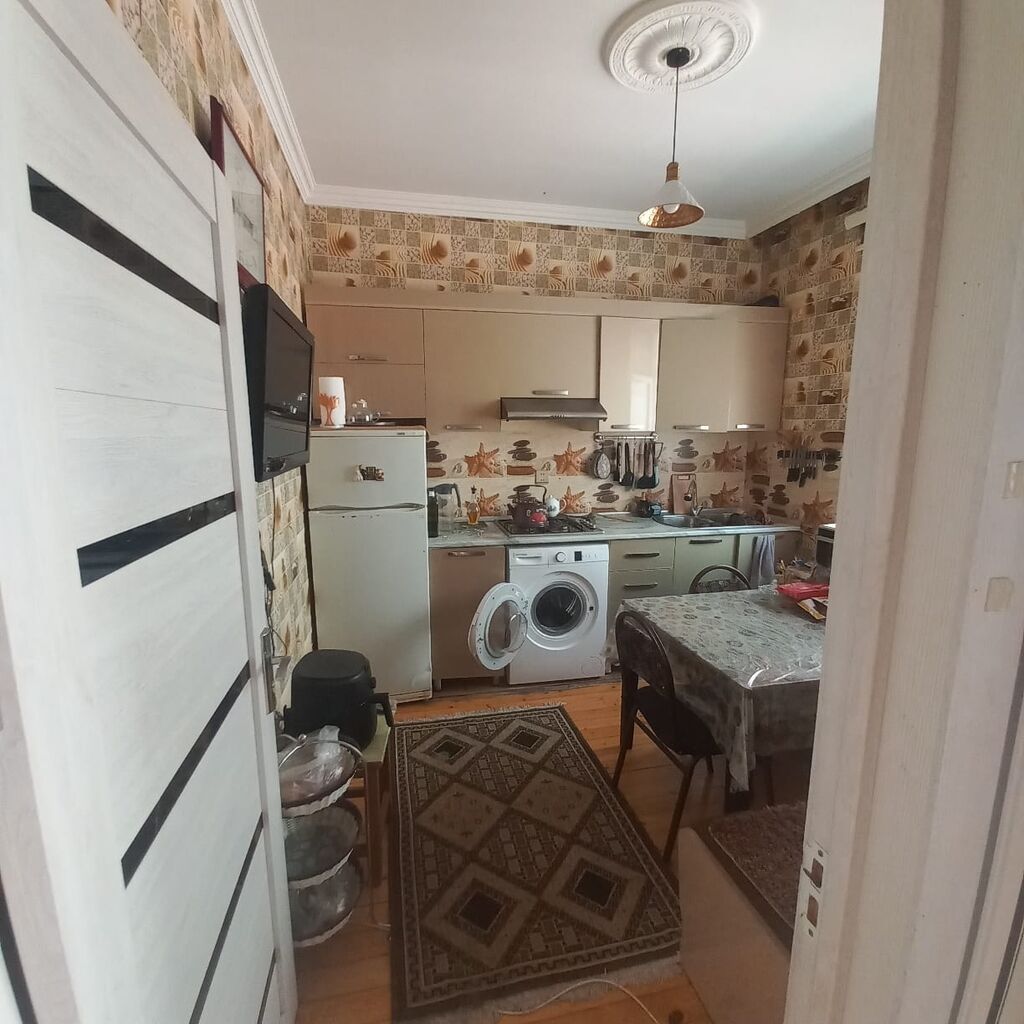 3 otaqlı, 56 kv. m, Kredit yoxdur, Yeni təmirli