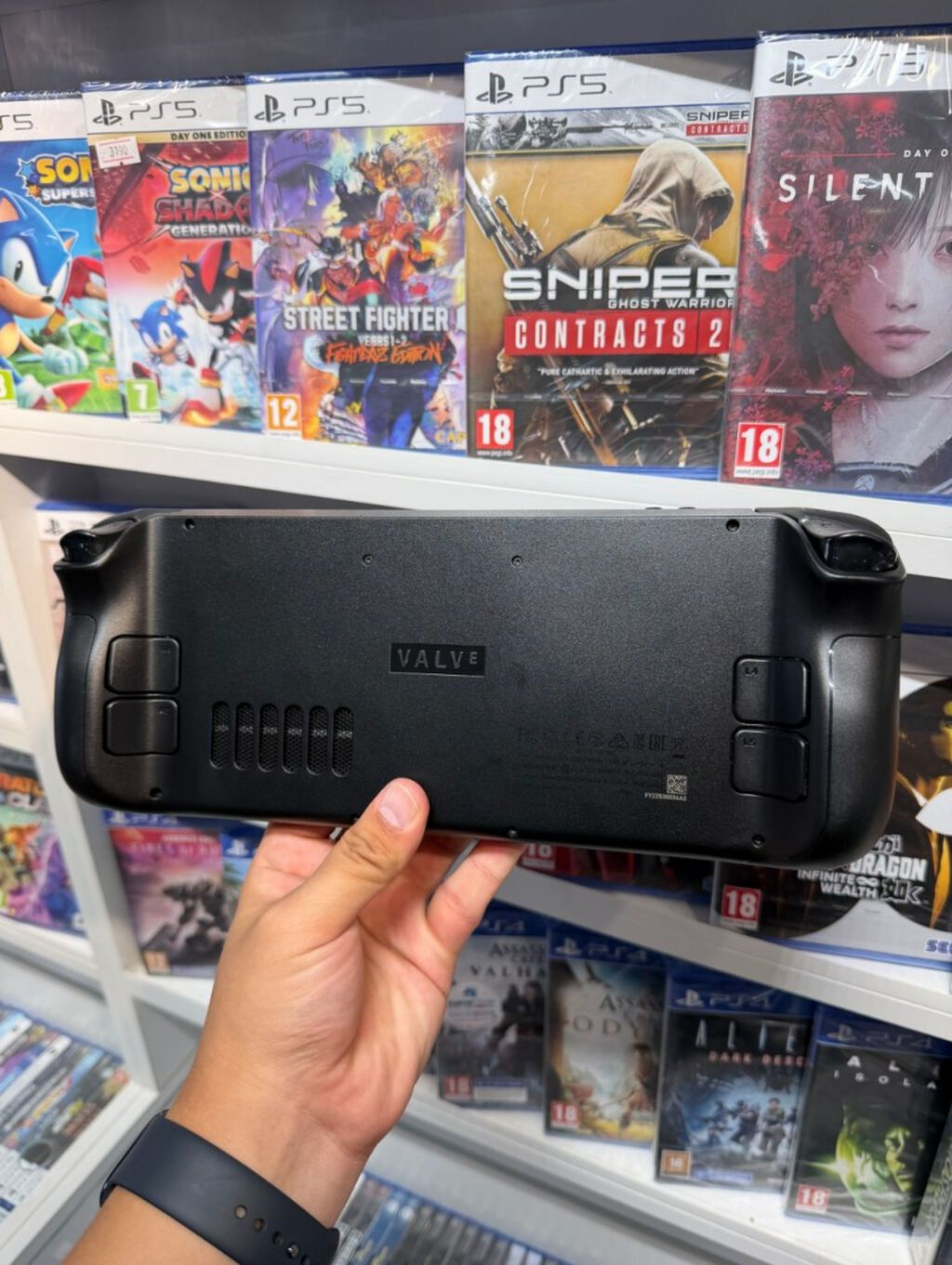 Steam Deck OLED 1TB Характеристики: 1 ТБ NVMe SSD 7.4" HDR: фото 3