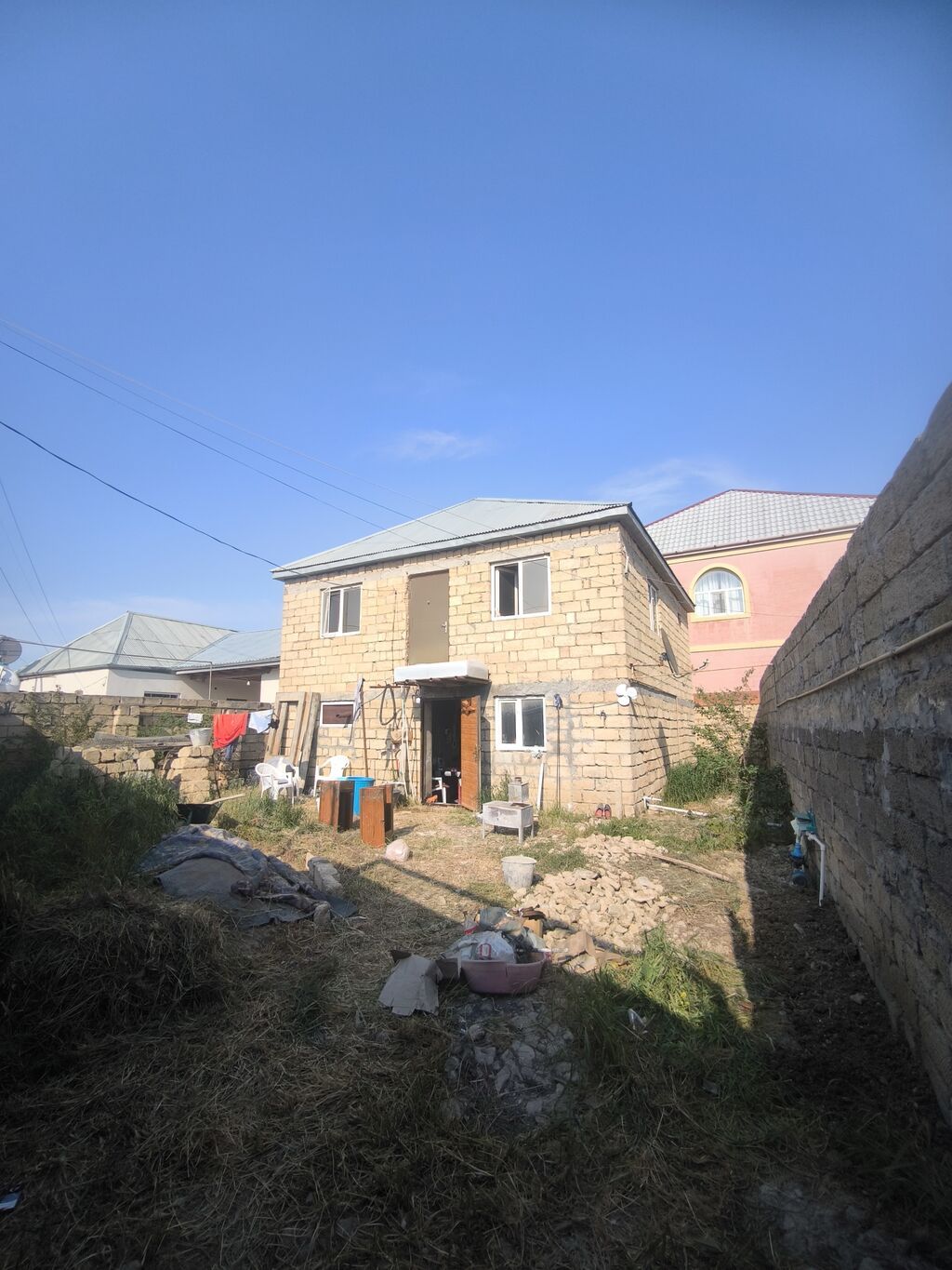5 otaqlı, 180 kv. m, Kredit yoxdur, Təmirsiz