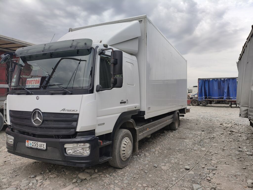 Грузоперевозки по всему Кыргызстану на Mercedes-Benz Atego - Объём: фото 5