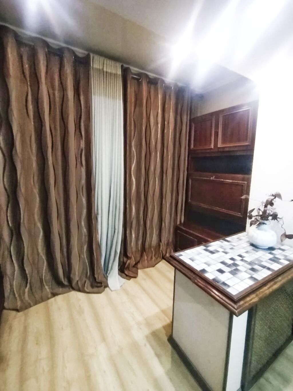 3 комнаты, 70 м², Аламедин-1 мкр 105 серия, 1 этаж, Евроремонт: фото 7