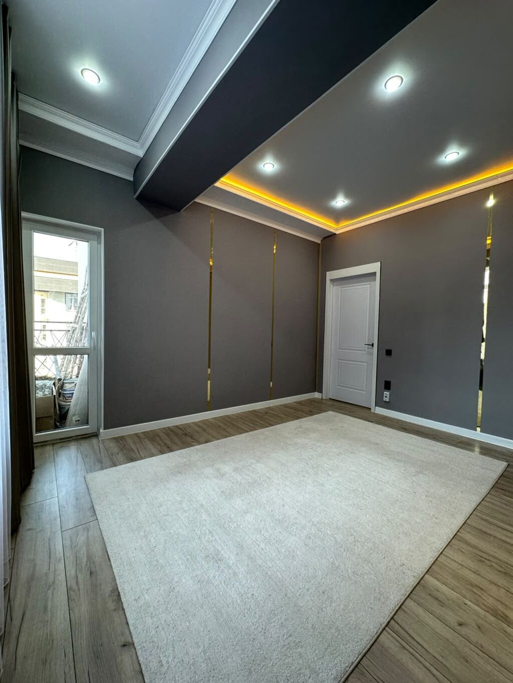2 комнаты, 60 м², АУЦА Элитка, 9 этаж, Дизайнерский ремонт: фото 8