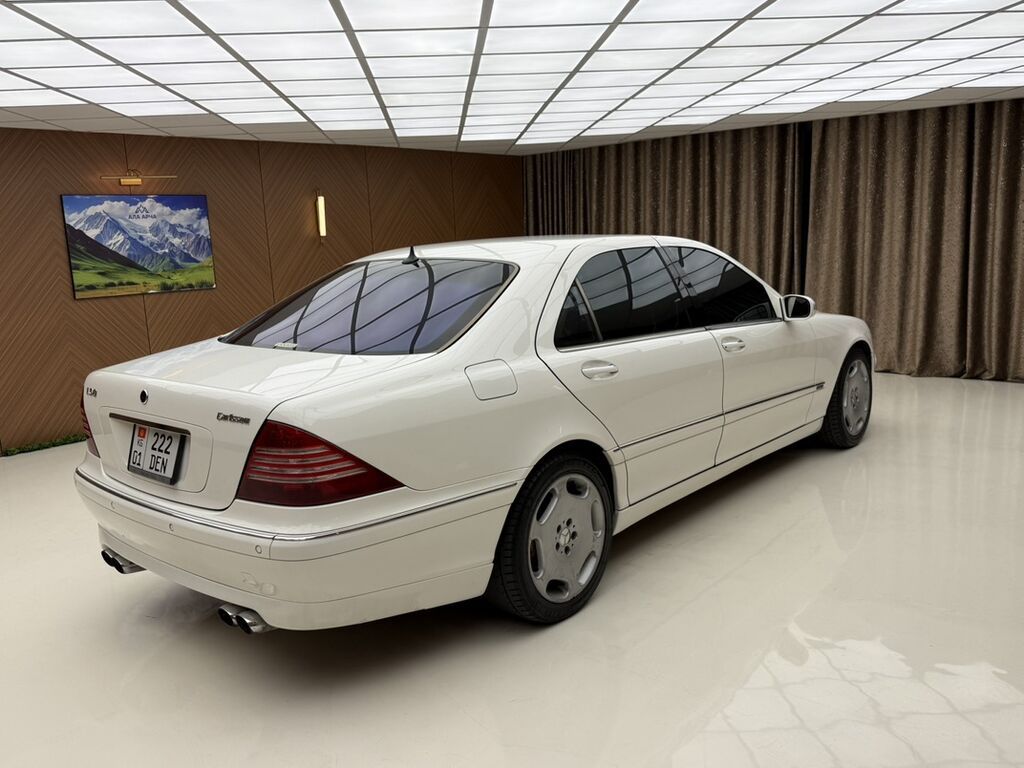 Mercedes-Benz S-Class: 2002 г., 5 л, Автомат, Бензин, Седан: фото 7