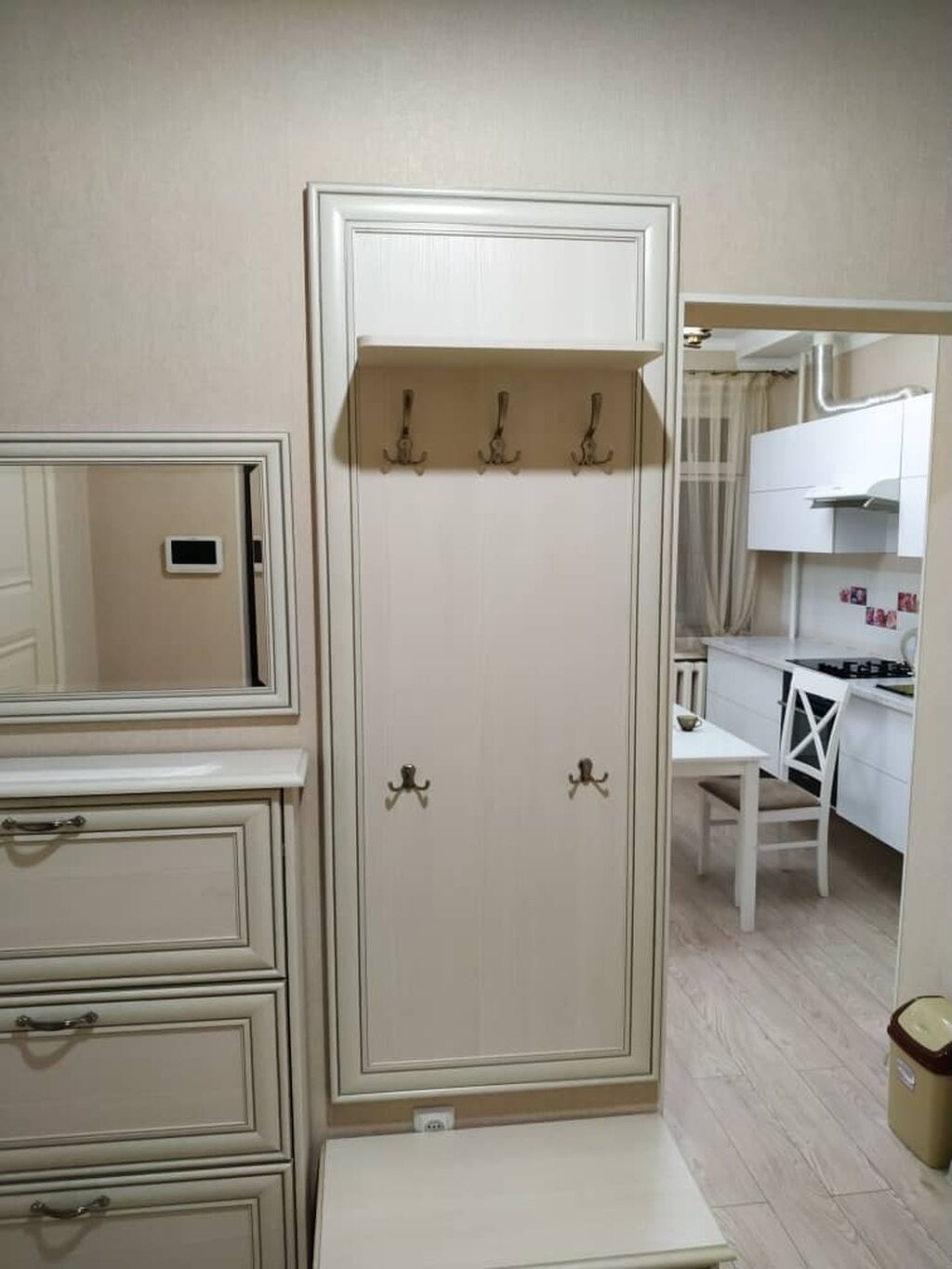 1 комната, Люкс, элитка, Бишкек Парк ТРЦ, Душевая кабина, Постельное белье, Кондиционер: фото 8