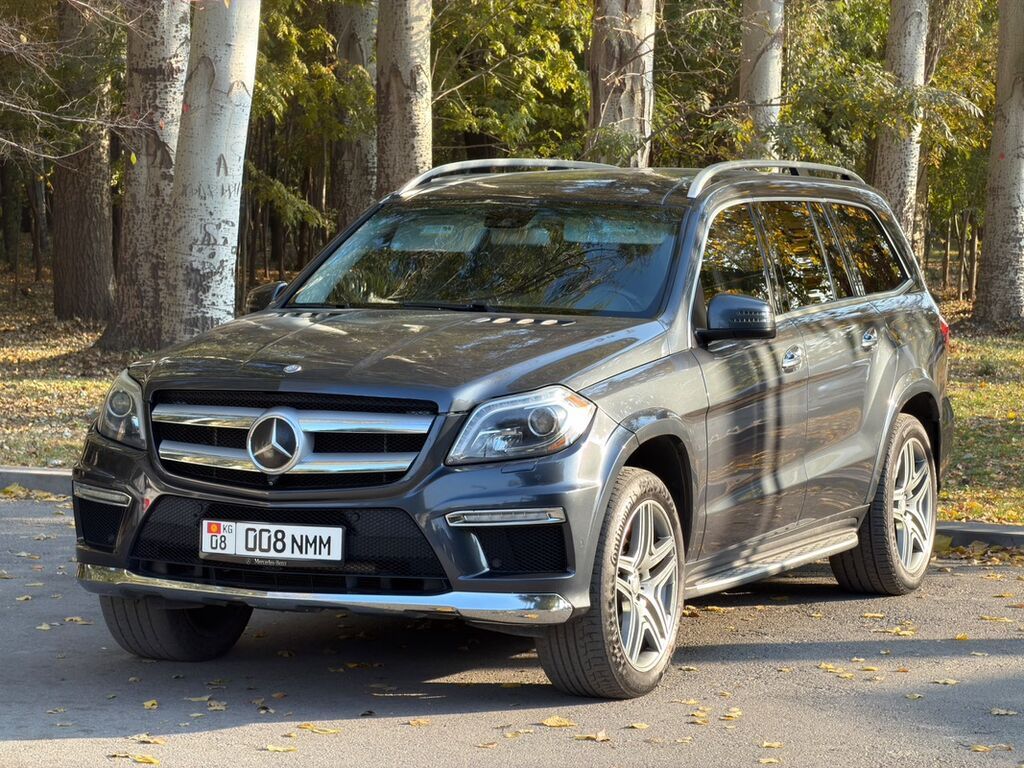 Mercedes-Benz GL-Class: 2015 г., 3 л, Автомат, Бензин, Внедорожник: фото 1