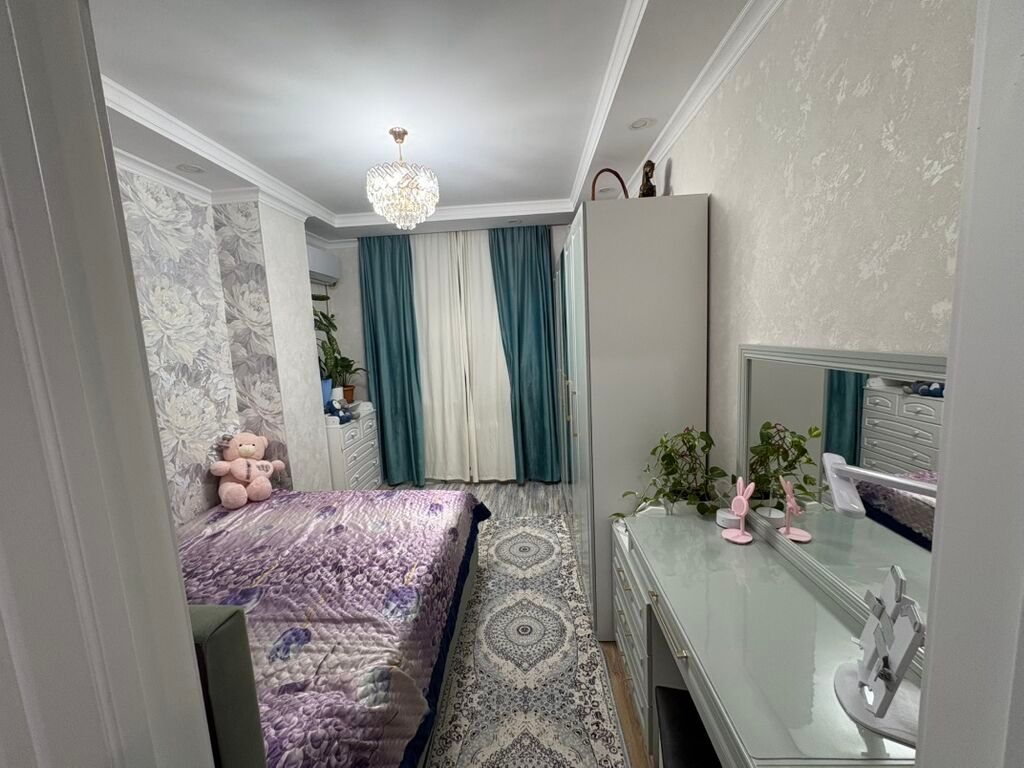 2 комнаты, 68 м², Тунгуч мкр 5 этаж, Дизайнерский ремонт: фото 3