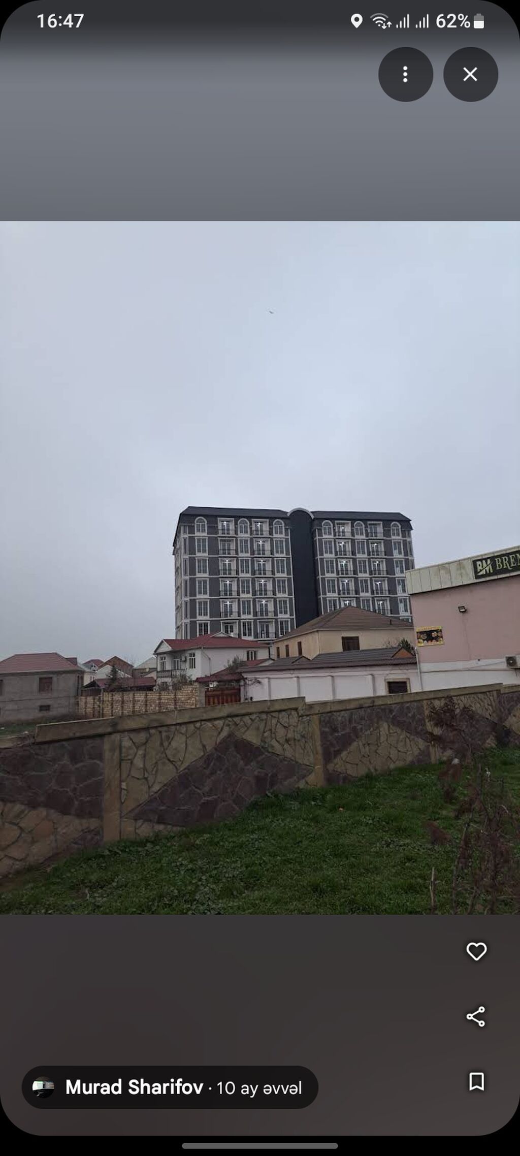 Yeni tikili binada mənzil – işıqlı yataq otaqları və fransız