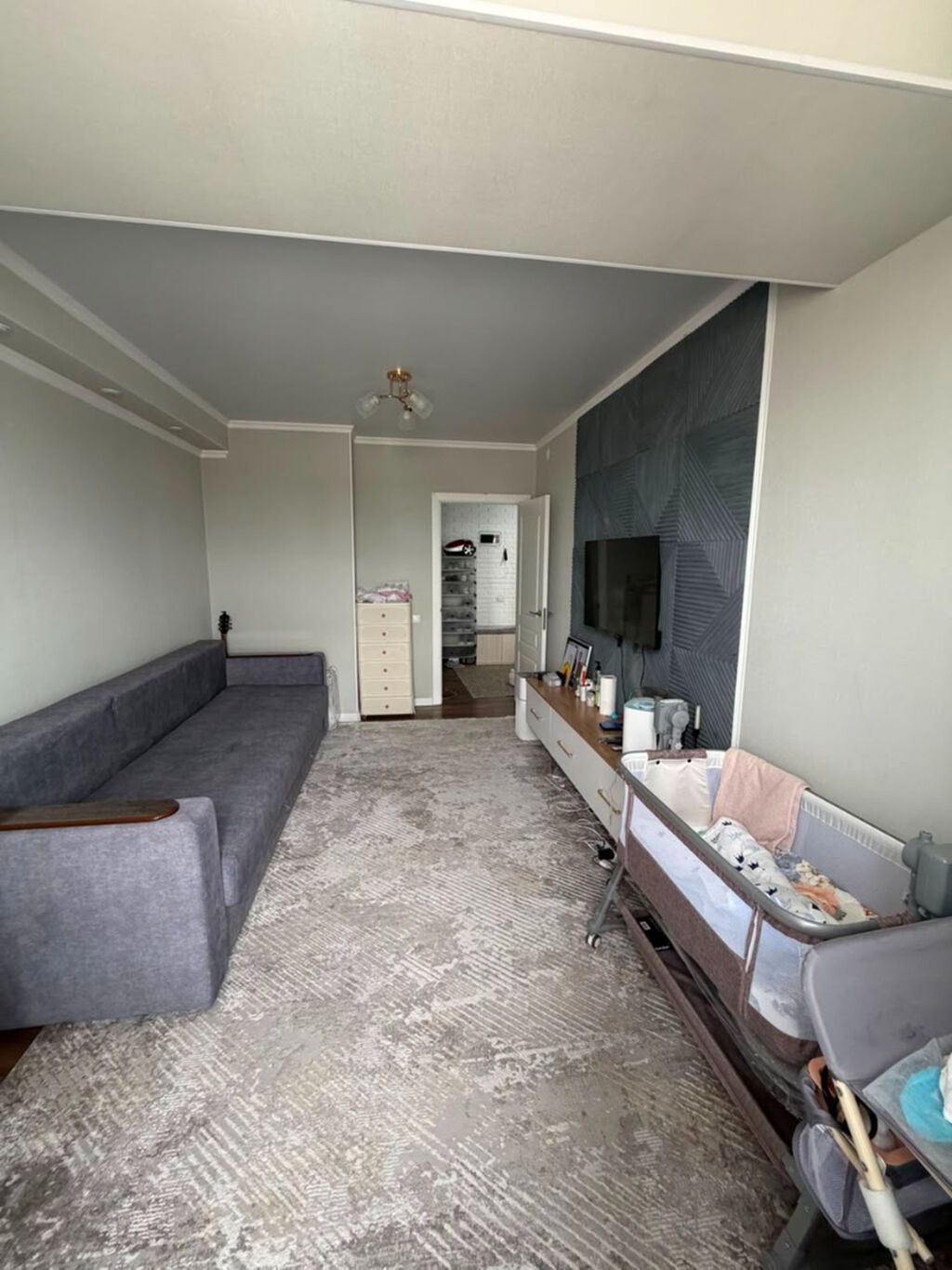 1 комната, 38 м², Тунгуч мкр Элитка, 3 этаж, Евроремонт: фото 4