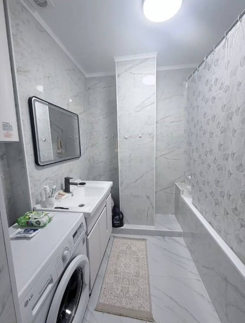 2 комнаты, 67 м², Тунгуч мкр Элитка, 7 этаж, Дизайнерский ремонт: фото 8