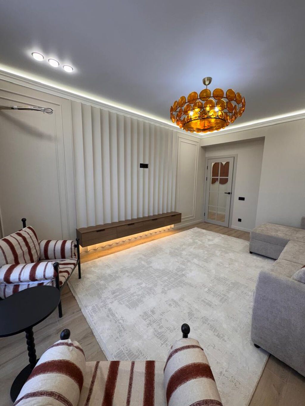 2 комнаты, 64 м², Кок-Жар ж/м Элитка, 11 этаж, Дизайнерский ремонт: фото 2