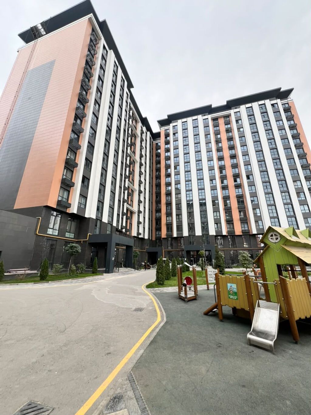 3 комнаты, 104 м², Асанбай мкр Элитка, 4 этаж, ПСО (под самоотделку): фото 4