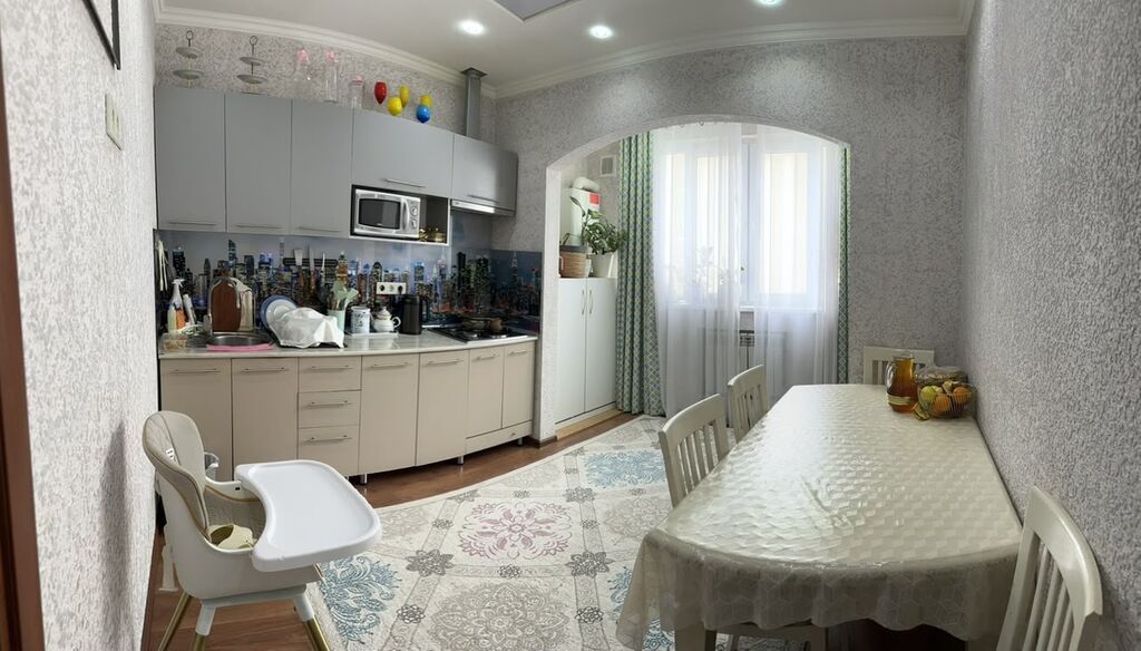 2 комнаты, 67 м², Южная Магистраль 106 серия улучшенная, 7 этаж, Дизайнерский ремонт: фото 6