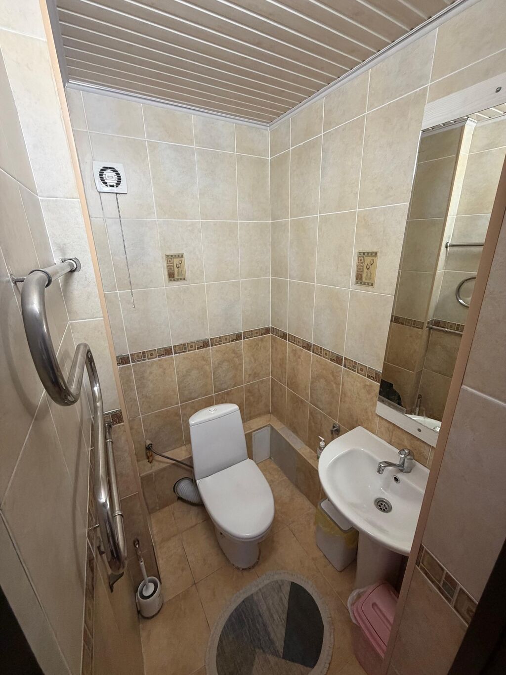 3 комнаты, 74 м², Вефа ТЦ Индивидуалка, 2 этаж, Косметический ремонт: фото 5