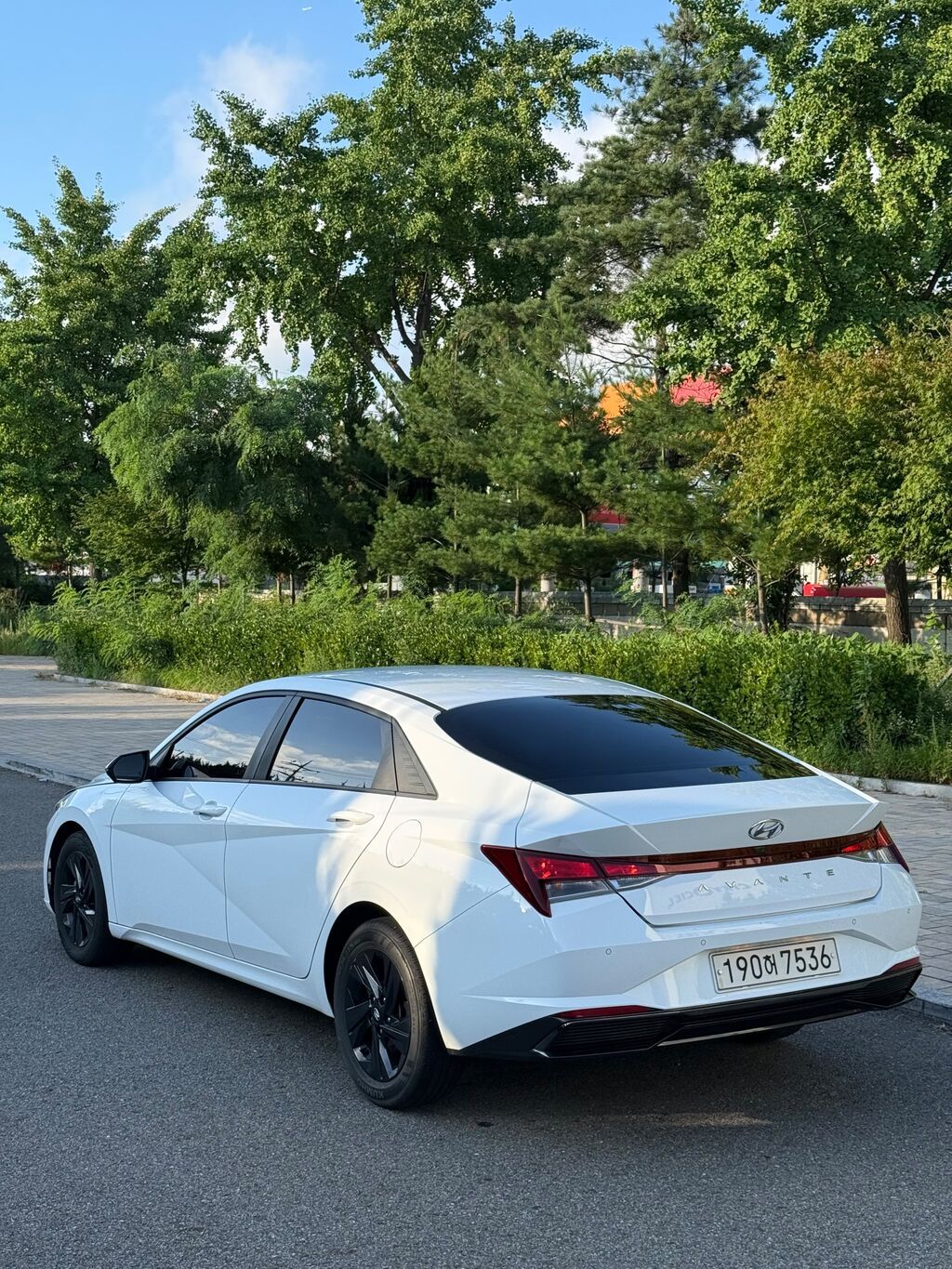 Hyundai Avante: 2021 г., 1.6 л, Автомат, Гибрид, Седан: фото 6
